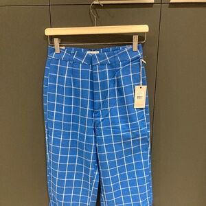 Brixton Robyn checkered pants new with tags
